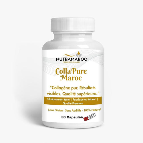 Collapure – Collagène Marin Premium Concentré pour 30 Jours de Beauté Éclatante