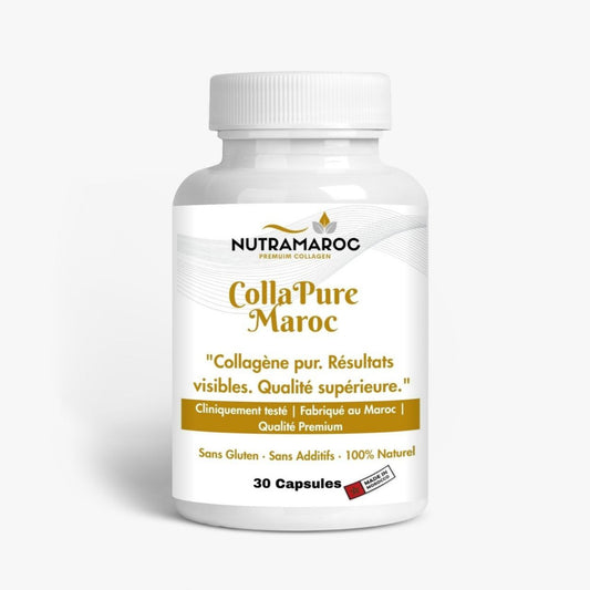 Collapure – Collagène Marin Premium Concentré pour 30 Jours de Beauté Éclatante